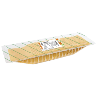 Frischpack Cheddar rot 50 % Fett i. Tr., 9 x 9 cm Scheiben - 1 kg Packung