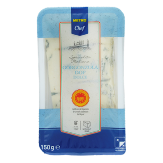 METRO Chef Gorgonzola Dolce ohne Rinde 30 % Fett - 150 g...