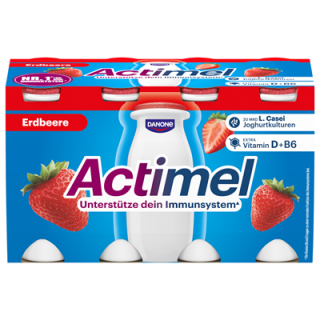 Actimel Fruchtjoghurt Actimel Erdbeere - 8 Stück à 100 g