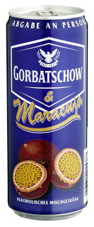 Gorbatschow & Maracuja 10 % Vol. - 0,33 l Dose