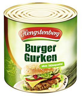 Hengstenberg Burger Gurken - 2,45 kg Dose