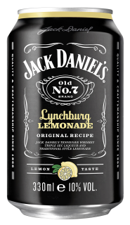 Jack Daniels Lynchburg Lemonade 10 % Vol. - 6 x 0,33 l Dosen