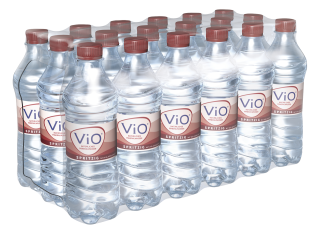Vio Natürliches Mineralwasser Spritzig - 18 x 0,50 l Flaschen