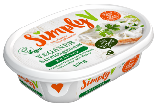 Simply V Veganer Streichgenuss - 150 g Packung