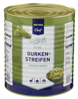 METRO Chef Gurkenstreifen - 10,20 l Stück