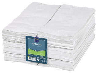 METRO Professional Papierfaltenbeutel 1,5 kg Weiß -...