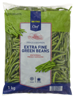 METRO Chef Prinzessbohnen tiefgefroren - 1 kg Beutel