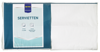 METRO Professional Servietten 36  x  36 cm Weiß...