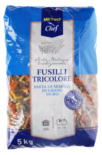 METRO Chef Fusilli Tricolore - 5,00 kg Beutel