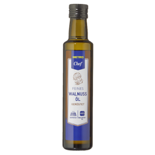 METRO Chef Walnussöl geröstet 250 ml Flasche