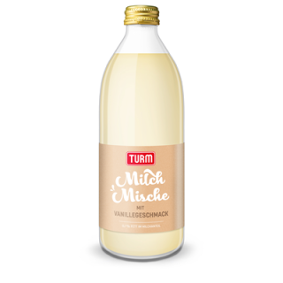 TURM Drink mit Vanillegeschmack 0,1 % Fett - 500 ml Flasche