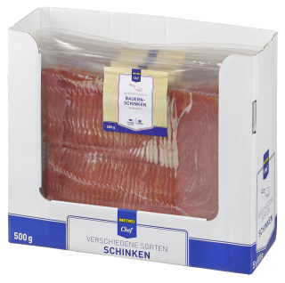 METRO Chef Bauernschinken - 5 x 1,20 kg Packungen