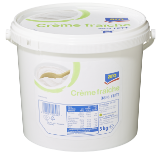 aro Crème fraîche 38 % Fett - 5 kg Eimer