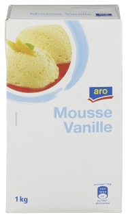 aro Mousse Vanille - 1 kg Packung