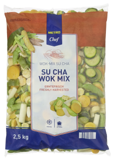 METRO Chef Wok Mix Su Cha tiefgefroren - 4 x 2,50 kg Beutel