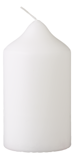 METRO Professional Stumpenkerzen White 130 x Ø 68 mm