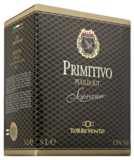 Soprano Primitivo Bag in Box Rotwein trocken - 5,00 l...