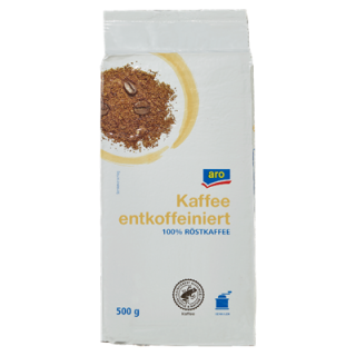 aro Kaffee entkoffeiniert UTZ - 500 g