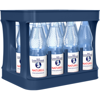 Bad Liebenwerda Mineralwasser Naturell 12 x 1 l Flaschen