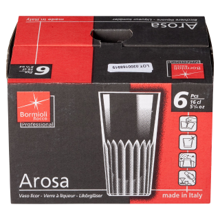 Bormioli Rocco Arosa Likörglas 160 ml - 6 Stück