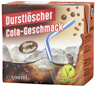 Durstlöscher Cola - Geschmack - 0,50 l Packung