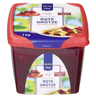 METRO Chef Rote Grütze - 1 kg Becher