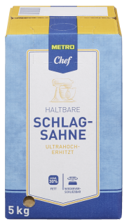 METRO Chef H-Schlagsahne 30 % Fett - 1 Packung
