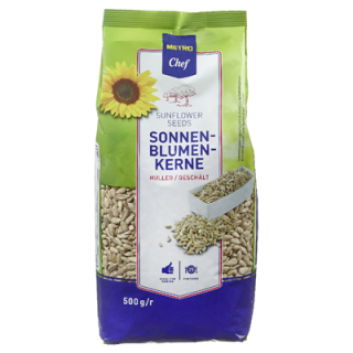 METRO Chef Sonnenblumenkerne - 500 g Beutel