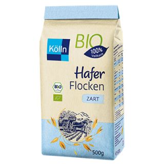 Kölln Bio Haferflocken Zart - 500 g Beutel
