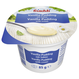 Frischli Sahnepudding Vanille - 85 g Becher