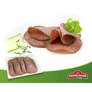 Henkelmann Delikatess Kräuter-Salami Italienische Art - 500 g Packung