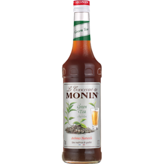 Monin Teekonzentrat Grüner Tee Glas - 700 ml Flasche