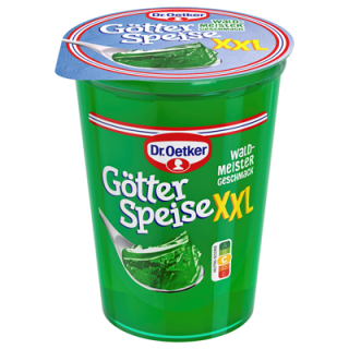 Dr. Oetker Götterspeise XXL Waldmeister - 500 g Becher