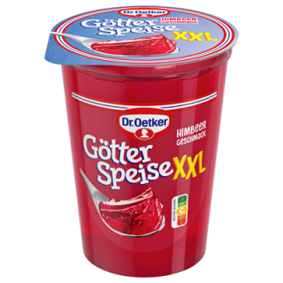 Dr. Oetker Götterspeise XXL Himbeere - 500 g Becher