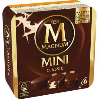 Magnum Mini Classic tiefgefroren 6 Stück à 55...