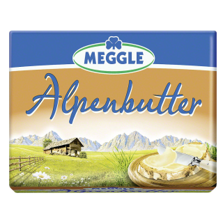 Meggle Alpenbutter 82 % Fett - 16 x 250 g Packungen