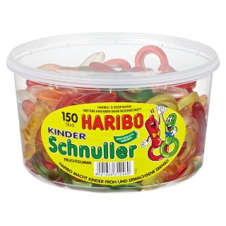 Haribo Fruchtgummi Stückartikel - 1,20 kg Dose