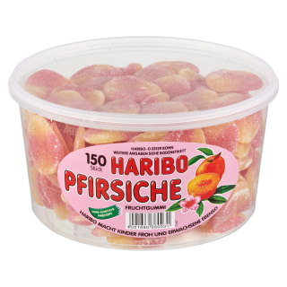Haribo Fruchtgummi Stückartikel - 1,35 kg Dose
