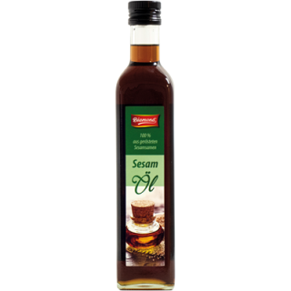 Diamond Sesamöl 100 % aus gerösteter Sesamsaat 500 ml Flasche
