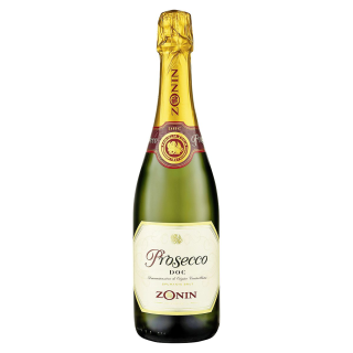 Zonin Prosecco DOC Spumante Brut 11 % Vol. trocken - 6 x 750 ml Flaschen