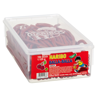 Haribo Stückartikel - Runddose - 1,12 kg Dose