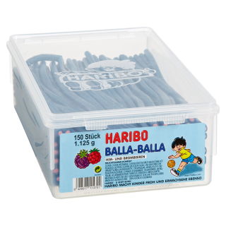 Haribo Stückartikel - Runddose - 1,12 kg Dose