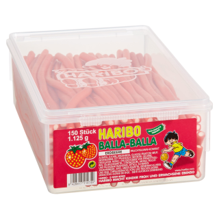 Haribo Stückartikel - Runddose - 1,12 kg Dose
