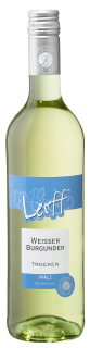 Leoff Weißer Burgunder QBA trocken Weißwein - 6 x 0,75 l Flaschen