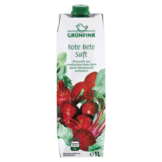 Grünfink Rote Bete Saft - 1,00 l Flasche