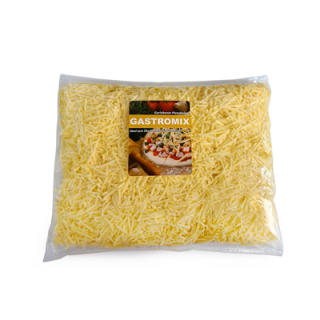 Gastromix gerieben Pizzabelag 54 % Fett - 1 x 1 kg Beutel