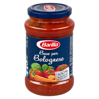Barilla Pastasauce Base per Bolognese Basis Bolognese - 400 g Glas