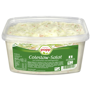 Popp Coleslawsalat Krautsalat nach amerikanischer Art 1 kg