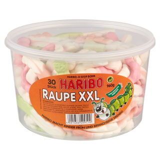 Haribo Raupe XXL - 5,76 kg Dose