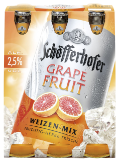Schöfferhofer Hefeweizen mit Grapefruit mit...